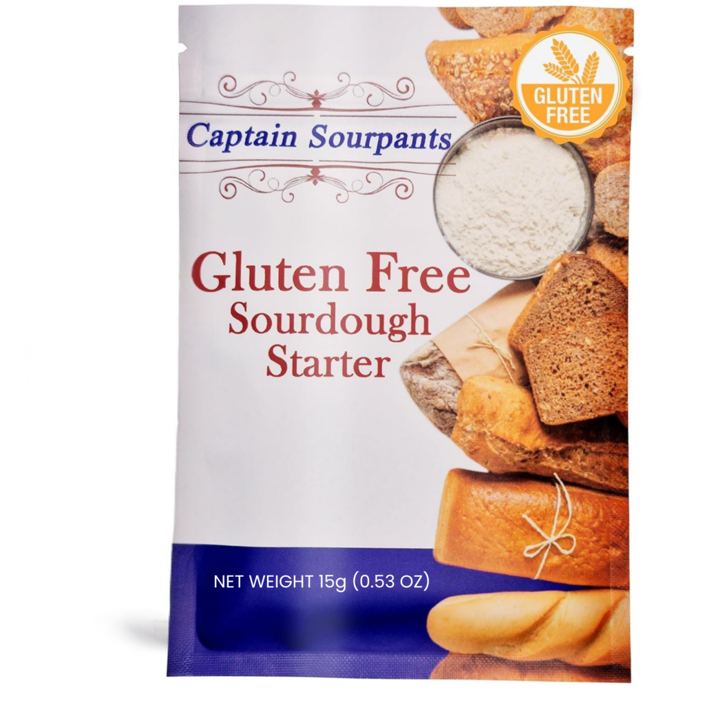 Captain Sourpants Gluten Free Sourdough Starter pouch